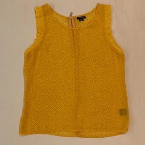 Sleeveless Sheer Top